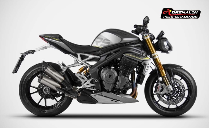 ท่อ Zard สลิปออน ปลายคู่ สำหรับ Speed triple 1200 2022+ rr/rs (For Exhibition only)