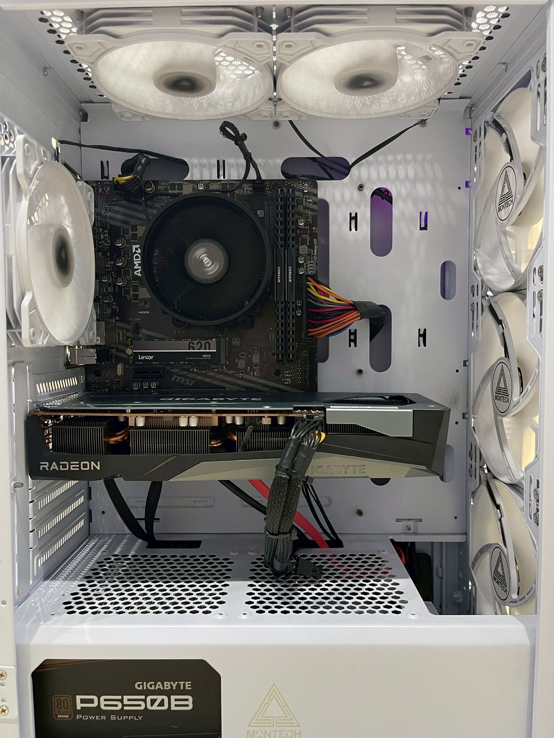 PC ประกอบ AMD Ryzen 5 5500 / Ram 16 DDR4 / AMD Radeon RX 6650 XT