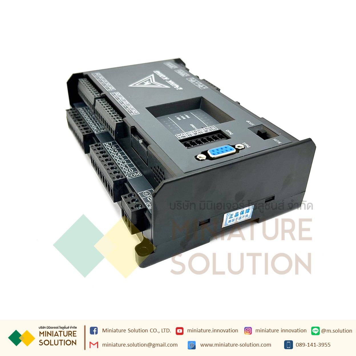PLC LK3U-32MT-10AD-2DA MITSU GXWork (มีช่องวัด Load Cell)