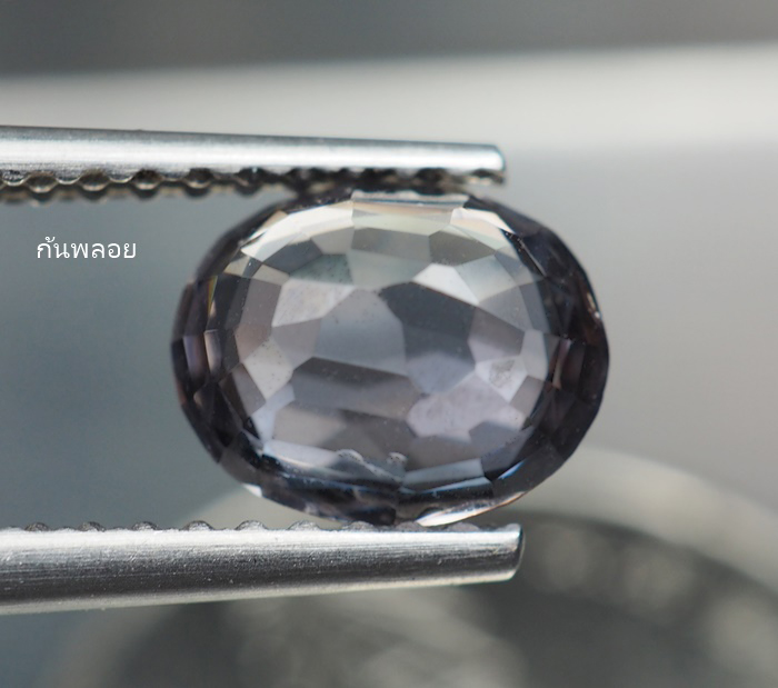 พลอยสปิเนล (Titanium Blue ) 1.12 กะรัต