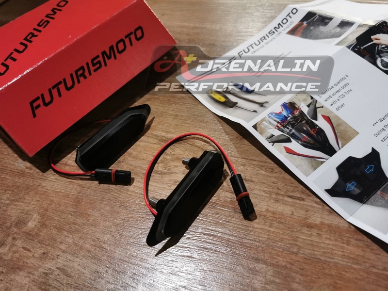 futurismoto - ไฟเลี้ยวอุดกระจก สำหรับ S1000RR 2020+