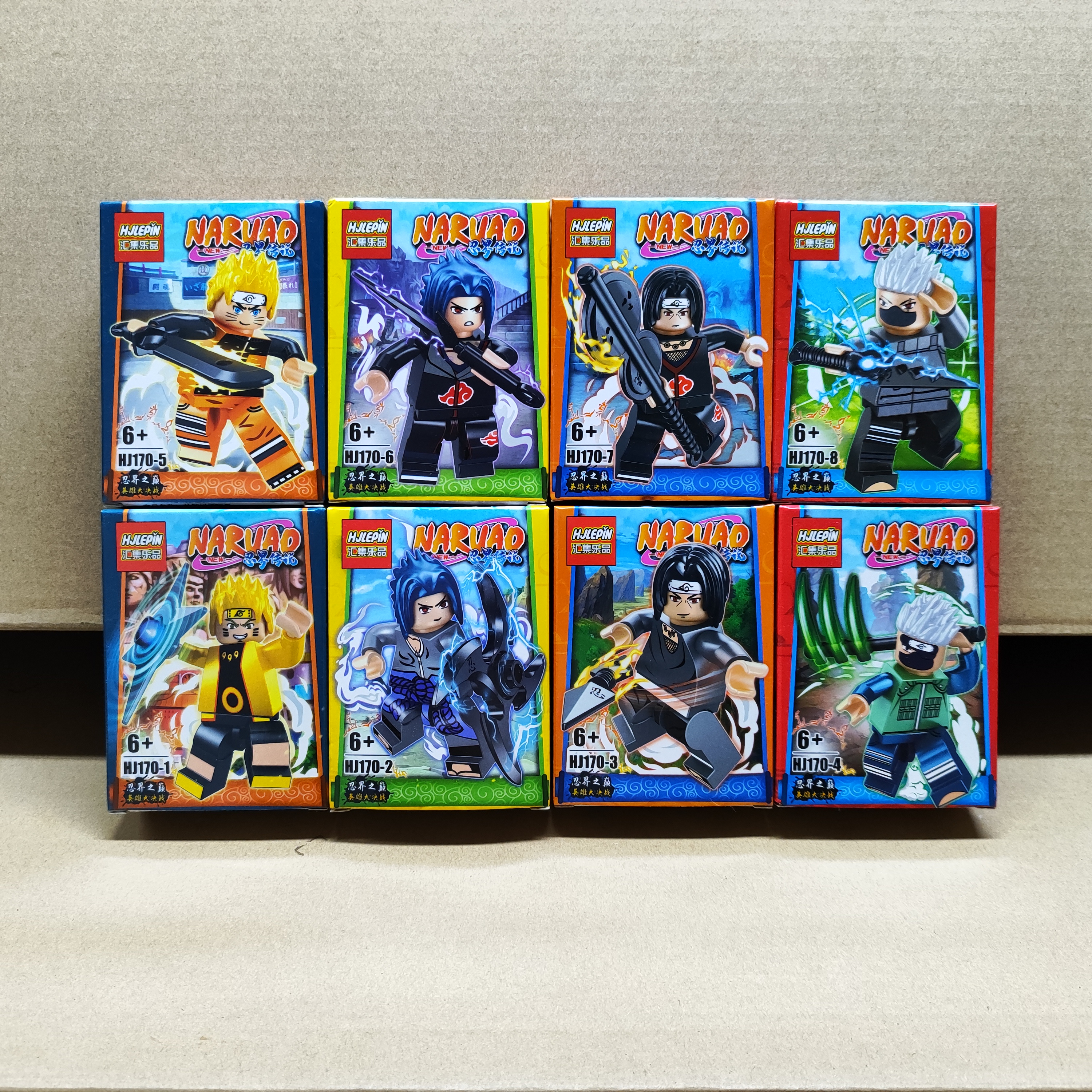 เลโก้จีน HJLEPIN HJ170 ชุด Minifigure Naruto
