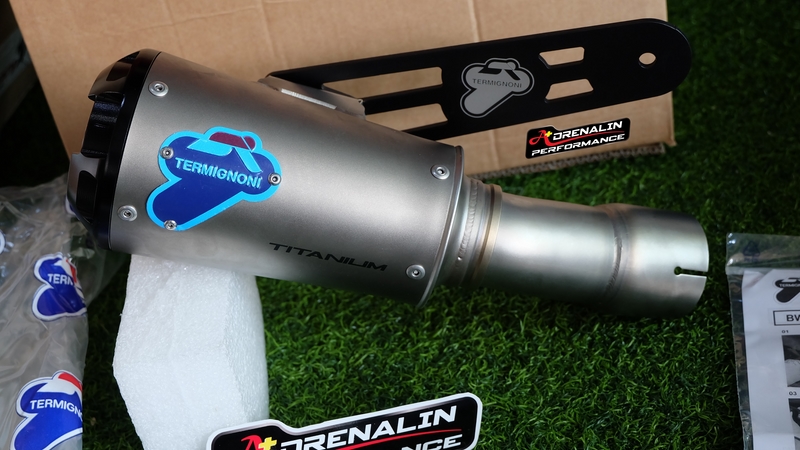 ท่อ Termignoni สำหรับ S1000RR 2020+ รุ่น GP2R ไทเทเนียม ปากตะแกรง (For Exhibition only)