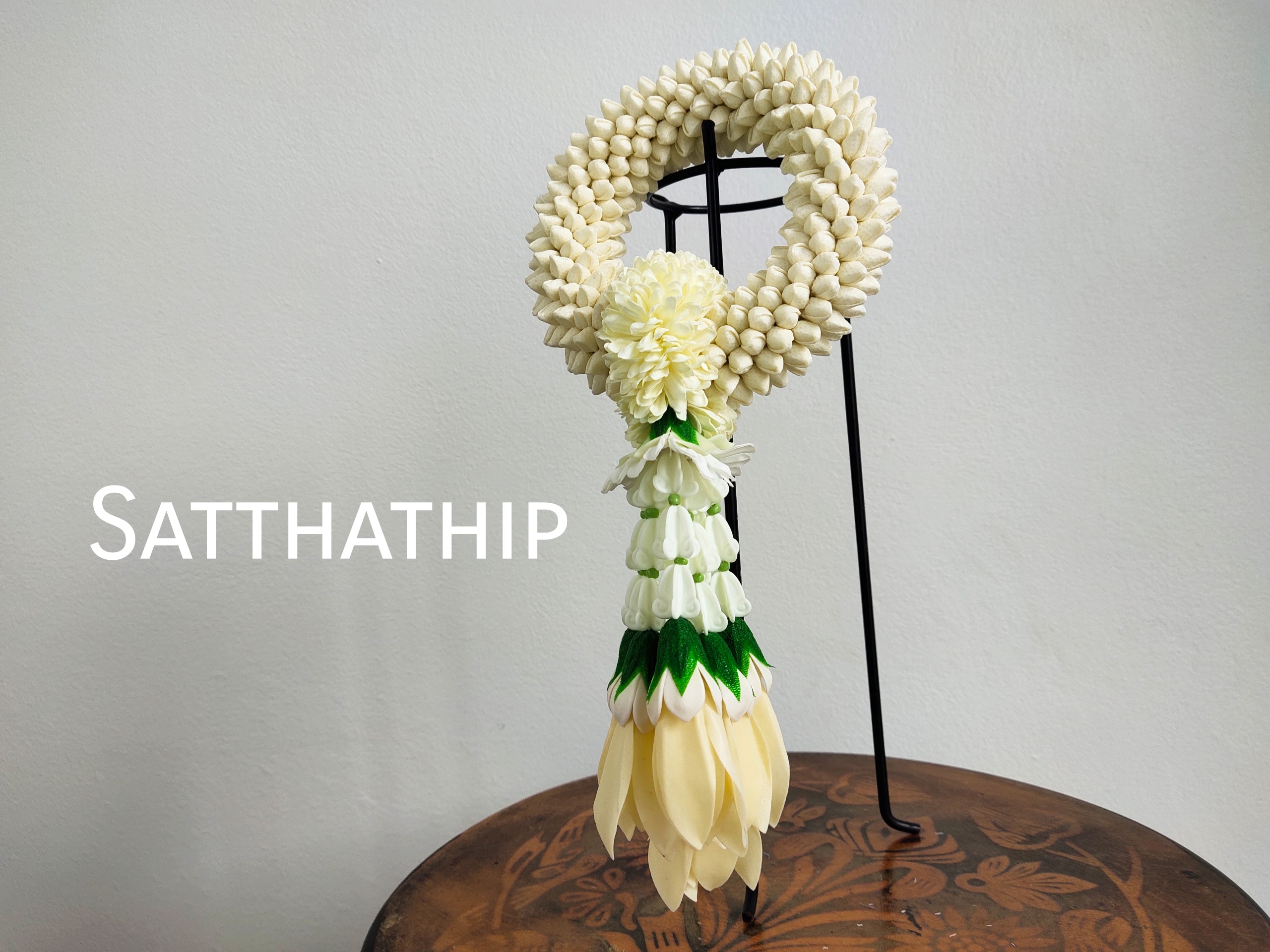 พวงมาลัยดอกมะลิ - พวงมาลัยดอกมะลิประดิษฐ์ - พวงมาลัยประดิษฐ์