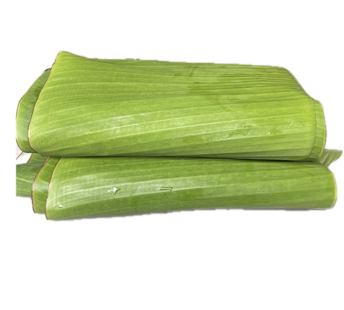 ใบตองสดกล้วยน้ำว้าอินทรีย์(Bunyaporn Organic Farm) 1 kg