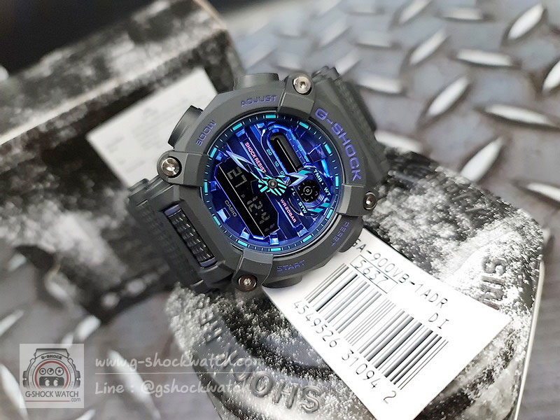 CASIO G-SHOCK นาฬิกาข้อมือ นาฬิกากันน้ำ นาฬิกาของแท้ ประกันศูนย์ CMG 1 ปี รุ่น GA-900VB-1A