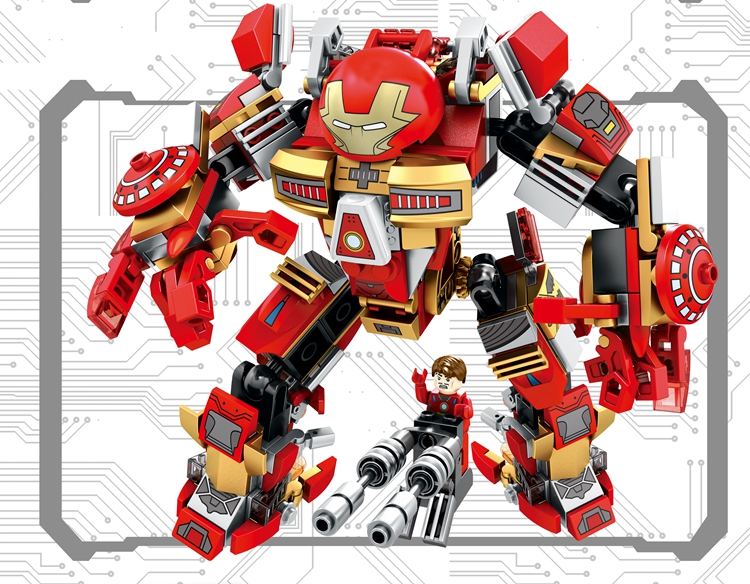 เลโก้จีน SY.60001 ชุด Hulk buster MK16