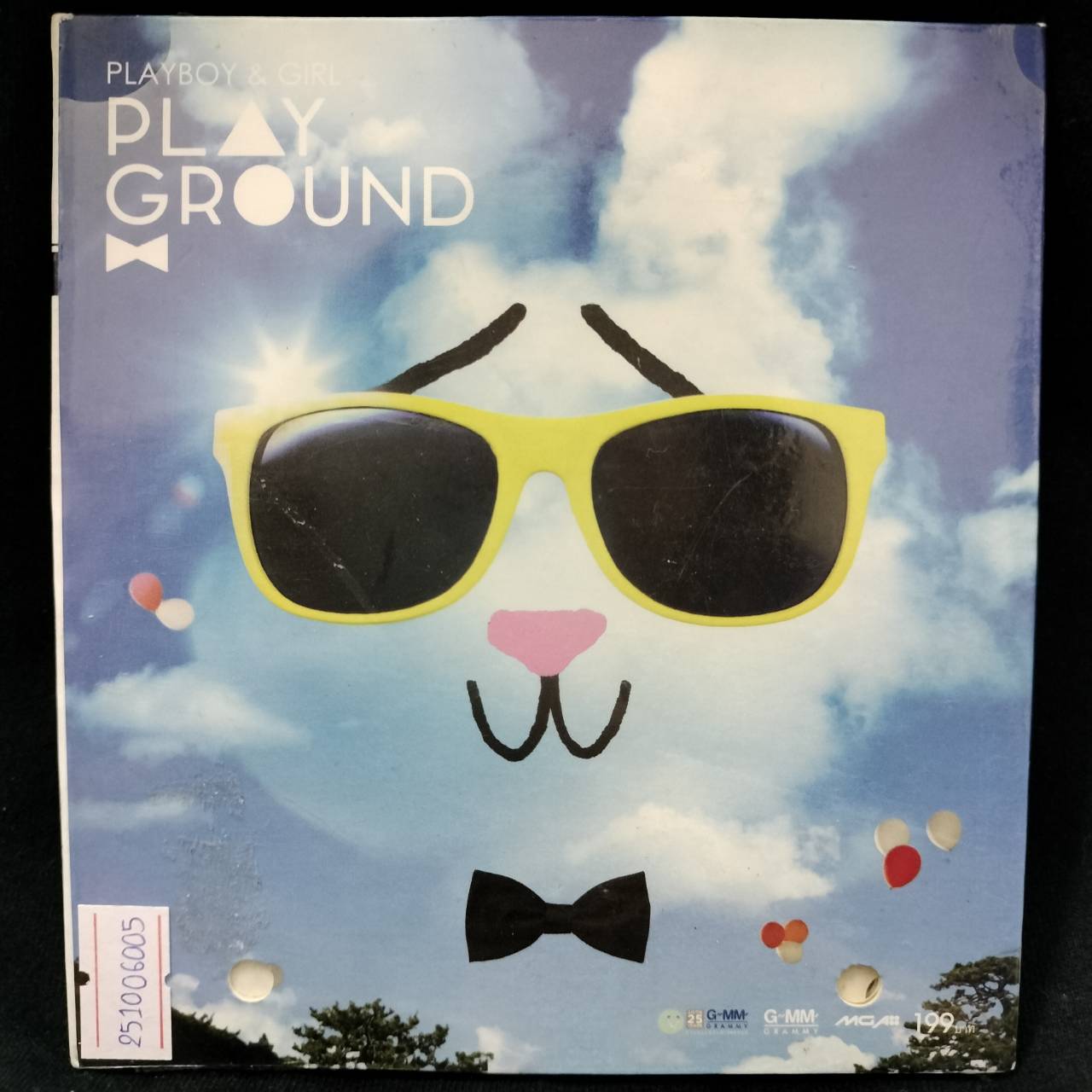 Playground – Playboy and girl / ปกเจาะ / แผ่นซีล (ซีลฉีกเล็กน้อย)