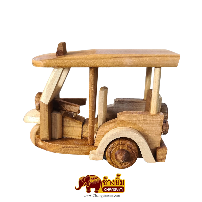 รถตุ๊กตุ๊กไม้