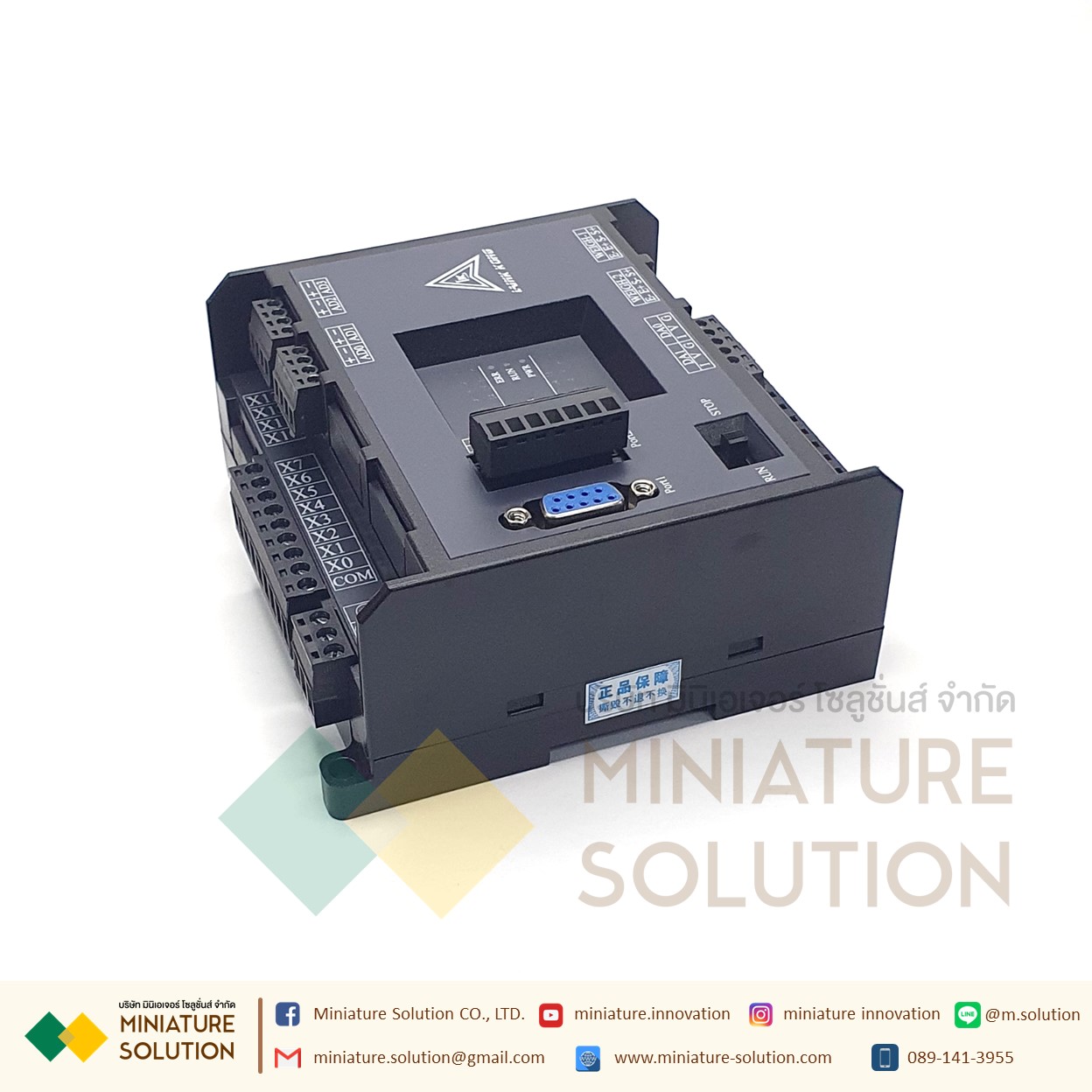 PLC LK3U-14MR-4AD-2DA MITSU GXWork + PT100 4CH