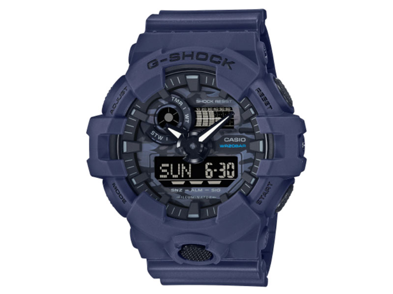 CASIO G-SHOCK นาฬิกาข้อมือ นาฬิกากันน้ำ นาฬิกาของแท้ ประกันศูนย์ CMG 1 ปี รุ่น GA-700CA-2A