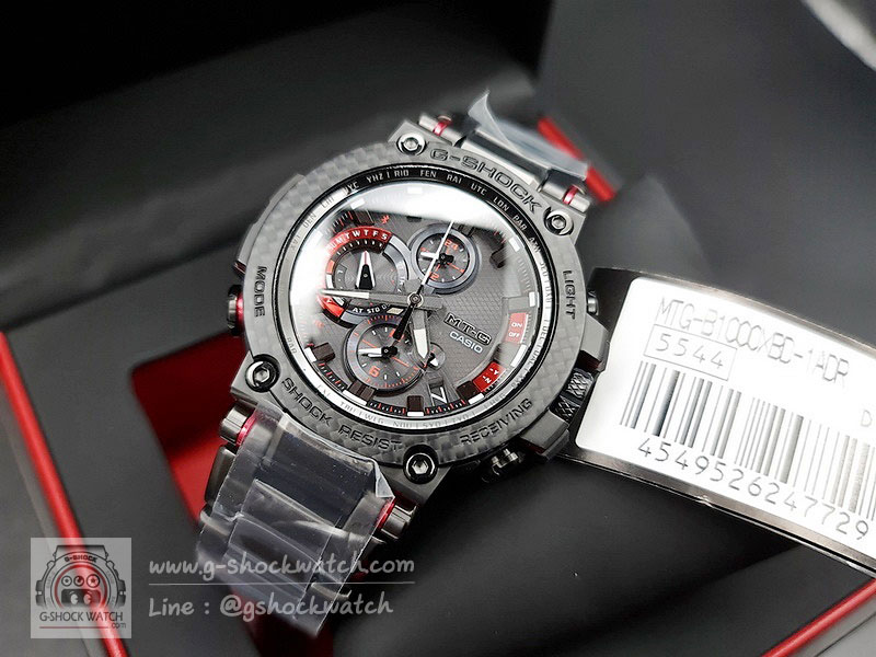 CASIO G-SHOCK นาฬิกาข้อมือ นาฬิกากันน้ำ นาฬิกาของแท้ ประกันศูนย์ CMG 1 ปี รุ่น MTG-B1000XBD-1A