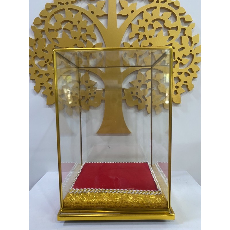 ตู้ครอบพระ ตู้กระจก สูง7นิ้ว 5*4*7