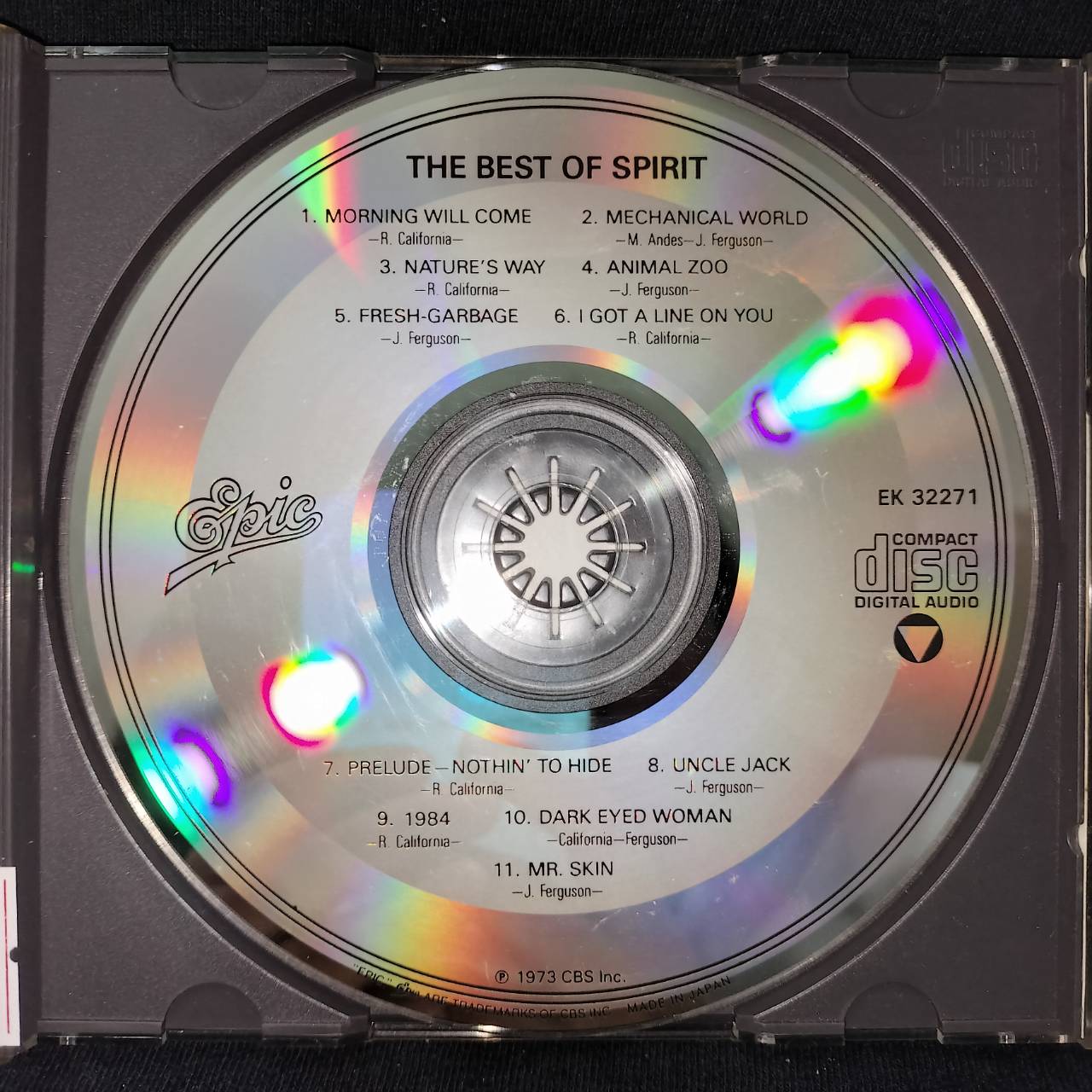 Spirit – The Best Of Spirit / JAPAN / แผ่นดี