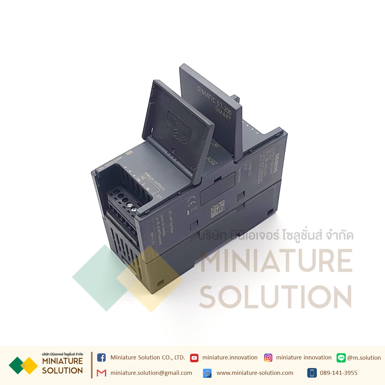 ซีเมนต์ SIMATIC S7-200 SMART PLC CPU SR20 SR30 SR40 ST20 ST30 CR20 SIEMENS analog module AE04 AE08 AM03 AM06 SB CM01 AQ01 AE01 (AQ02)