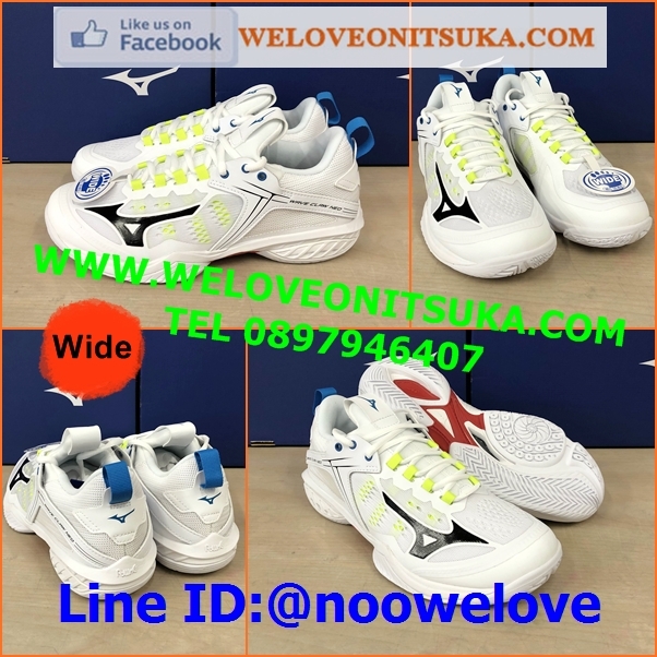 Mizuno Wave Claw Neo รองเท้าแบดมินตัน หน้าเท้ากว้าง ยอดนิยม หรูหรา สีสวย นุ่มใส่สบายเท้า เบา น่าใช้ 71GA207045