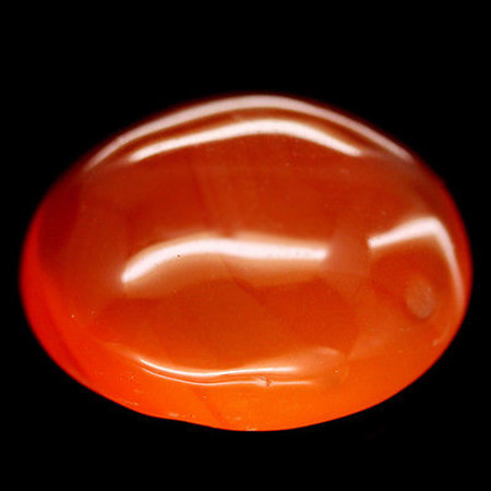 คาร์เนเลี่ยน (Carnelian) 4.22 กะรัตสีส้มแดง
