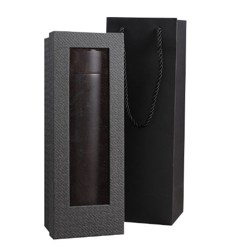 กล่องใส่กระบอกน้ำ,กล่องกระดาษใส่กระบอกน้ำ,ขนาด27.5*9.5*7.5CM