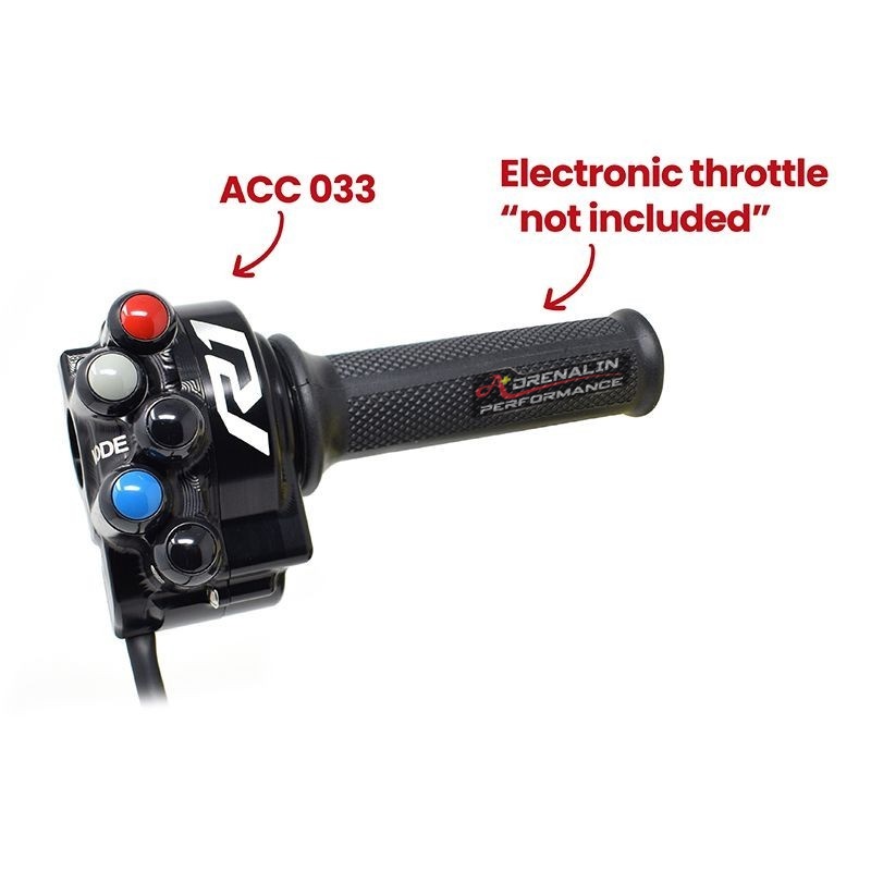 ประกับคันเร่ง พร้อมสวิทช์ Jetprime สำหรับ R1 2020+