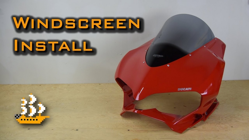 MRA ชิวหน้า (Windshield) สำหรับ panigale 899 1199