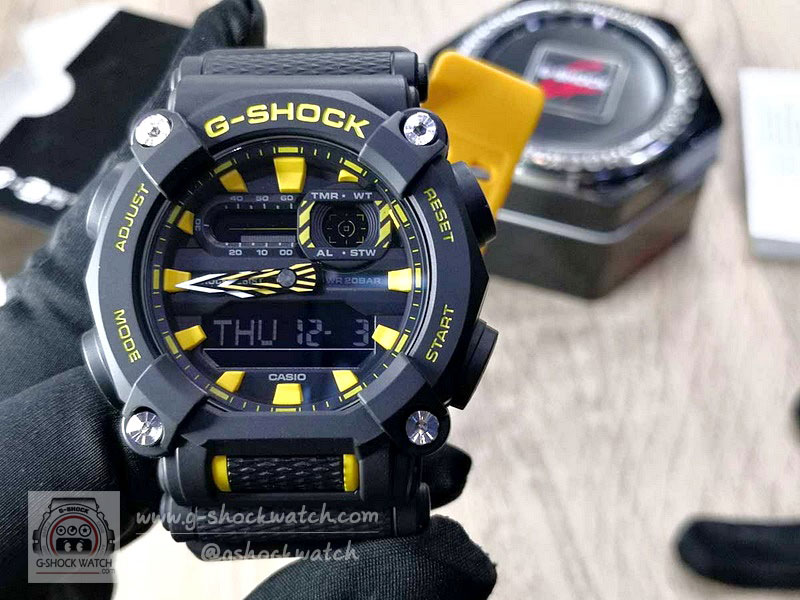 CASIO G-SHOCK นาฬิกาข้อมือ นาฬิกากันน้ำ นาฬิกาของแท้ ประกันศูนย์ CMG 1 ปี รุ่น GA-900A-1A9