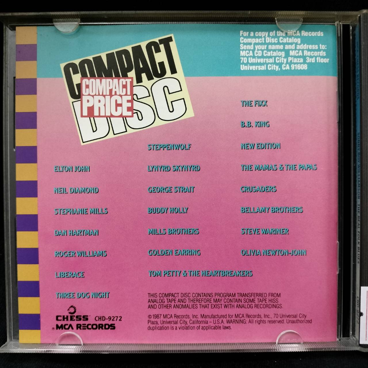 Sonny Boy Williamson – The Real Folk Blues / USA / แผ่นดี