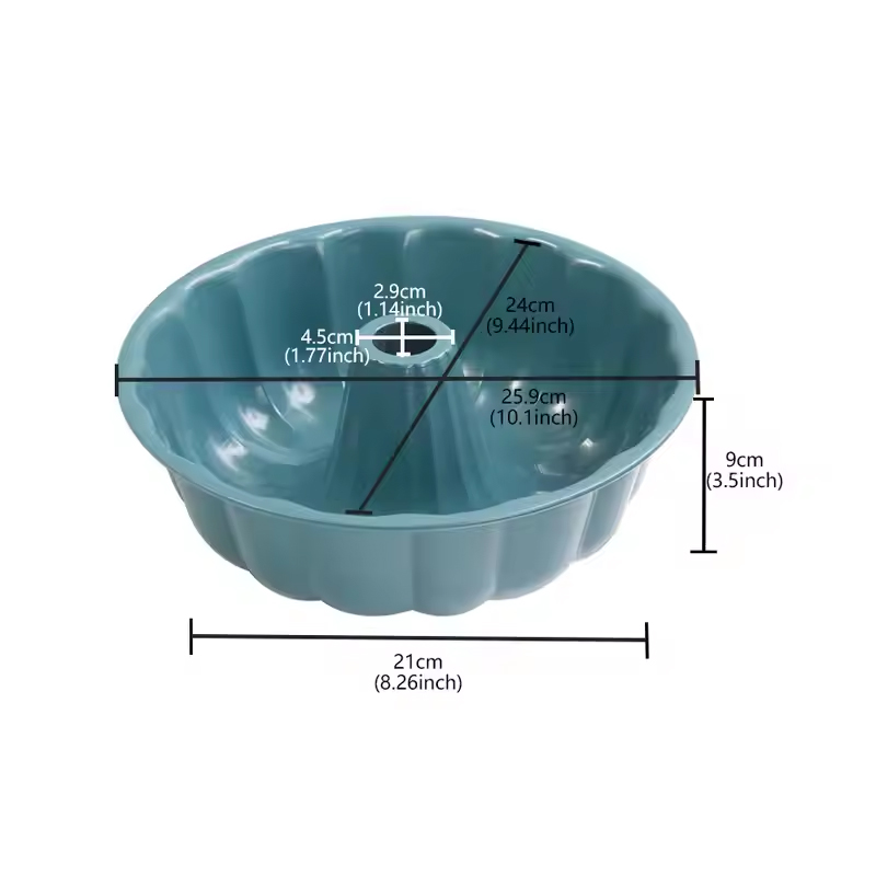Chefmade WK10044- 10'' Fluted Cake Pan 259 x 90 mm. (12-8688)