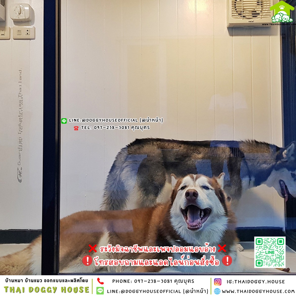 🏡บ้านหมา รองรับการติดแอร์ แบบบ้าน 𝑴𝒐𝒅𝒓𝒆𝒏 𝒔𝒕𝒚𝒍𝒆 🐶