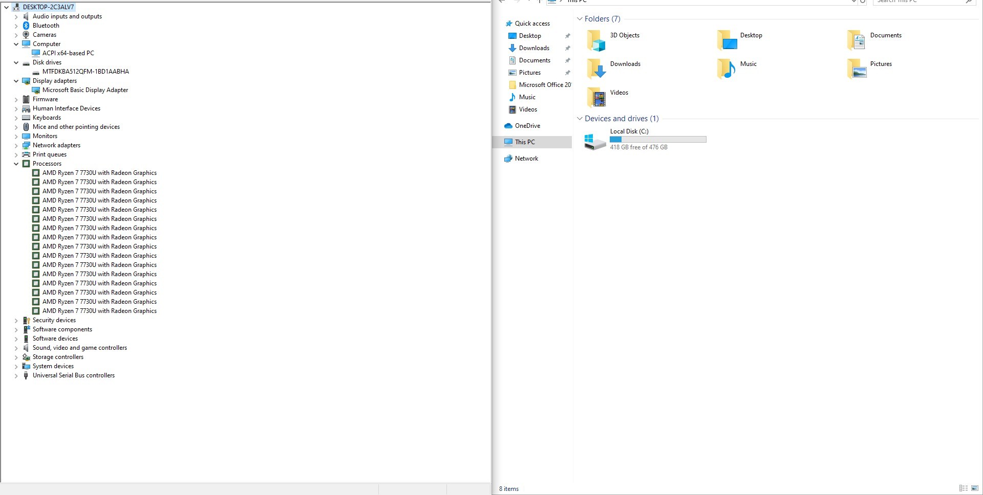 HP All in one HP Pro 245 G10 B4AM4PT