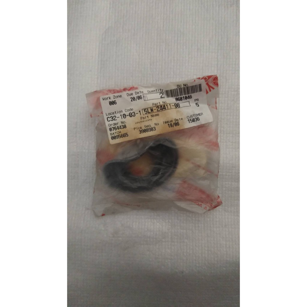 แผ่นไดอะแฟรม สำหรับรุ่น Mio125 มีโอ นูโว NOUVO MX NOUVO135 อะไหล่แท้ YAMAHA 5LW-24411-00