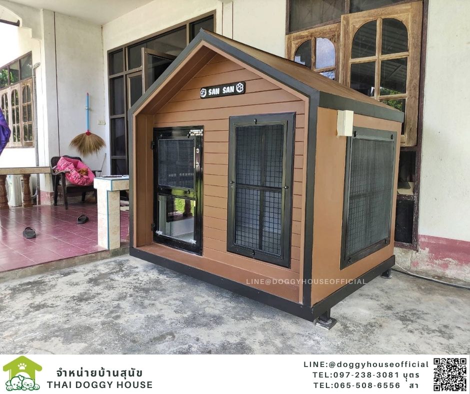 บ้านหมา ทรงจั่ว