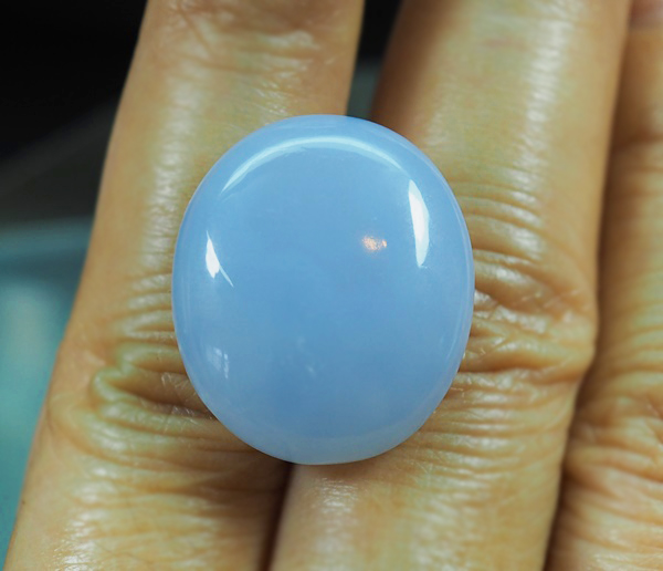 คาลซิโดนีแท้ (Chalcedony) 30 กะรัตสวย