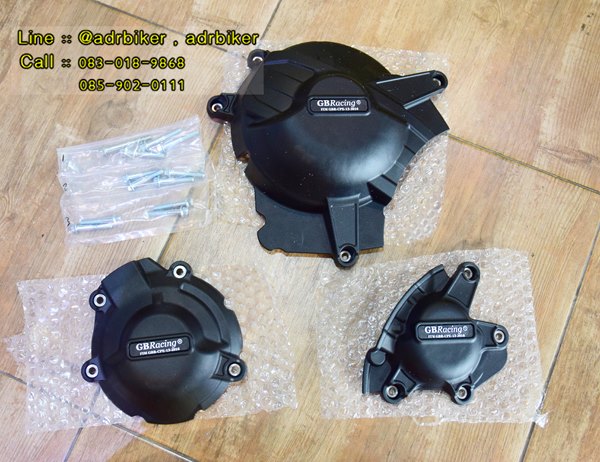 GB RACING - ครอบเครื่องกันเครื่อง(SET) ซ้าย-ขวา สำหรับ GSX-R1000 L7+