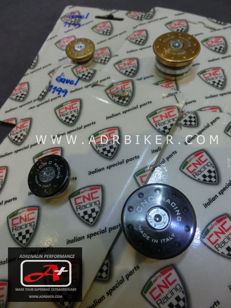 CNC Racing Front wheel caps จุกอุดแกนล้อหน้า สำหรับ Ducati hyper 950