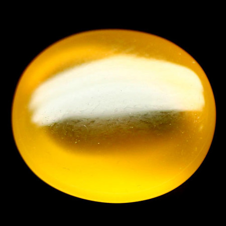 คาลซิโดนีสีเหลือง(Yellow Chalcedony) 7.24 กะรัต