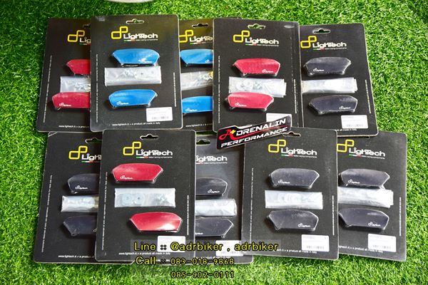 Lightech- ตัวอุดกระจก (Hole mirror caps) สำหรับ GSXR1000 2017+