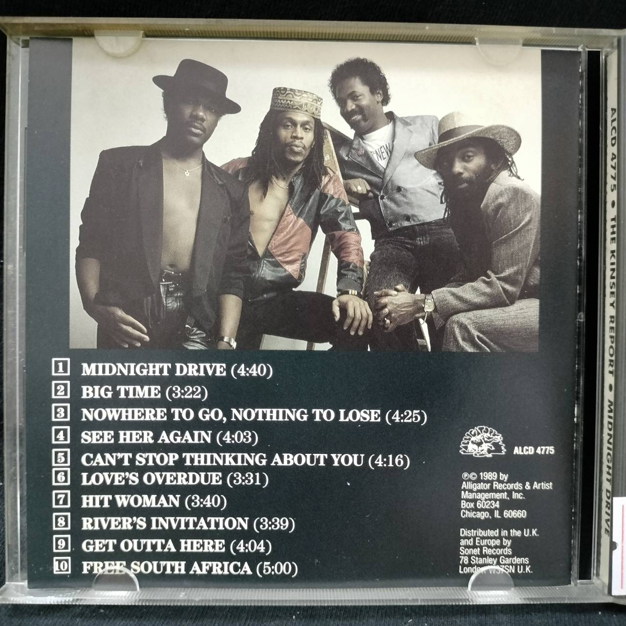 The Kinsey Report – Midnight Drive / UK / แผ่นโปรโม / แผ่นสวย