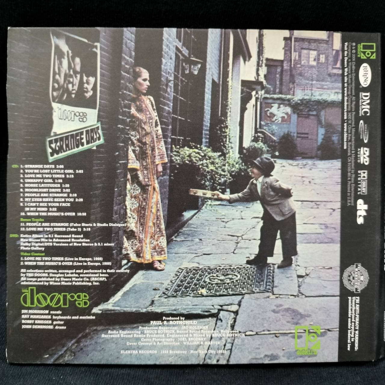 The Doors – Strange Days / USA / ทะลุขอบ(ไม่โดนเนื้อแผ่น) / แผ่นดี