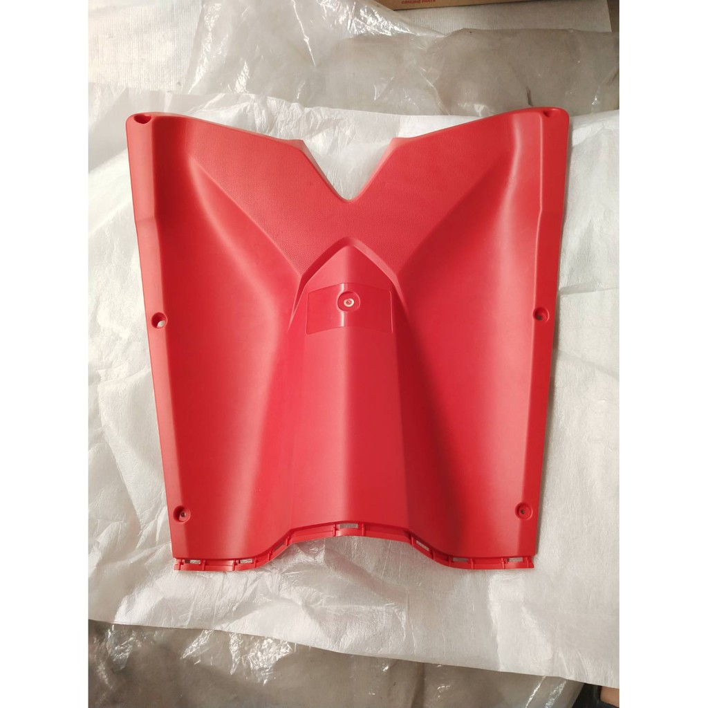 81141-KZR-700ZB ฝาครอบบังลมตัวในล่าง สีแดง CLICK125i 2014 ,ANC125B อะไหล่แท้ HONDA