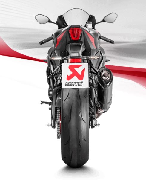 ท่อ Akrapovic Slip-On ( CARBON ) สำหรับ GSX-R1000 2017+ (For Exhibition only)