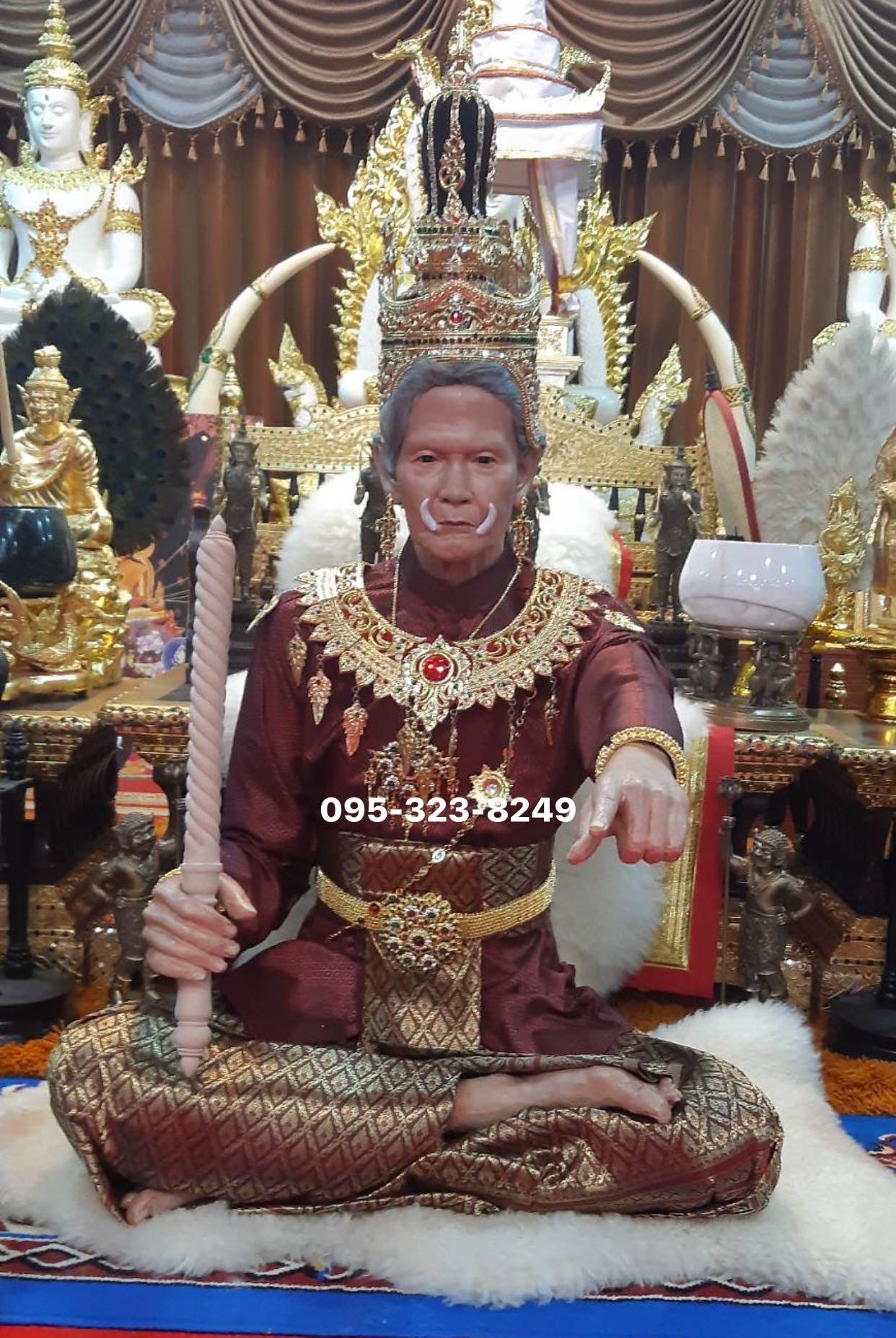 ท้าวเวสสุวรรณ หน้าตัก30นิ้ว ขนาดเท่าองคฺจริง