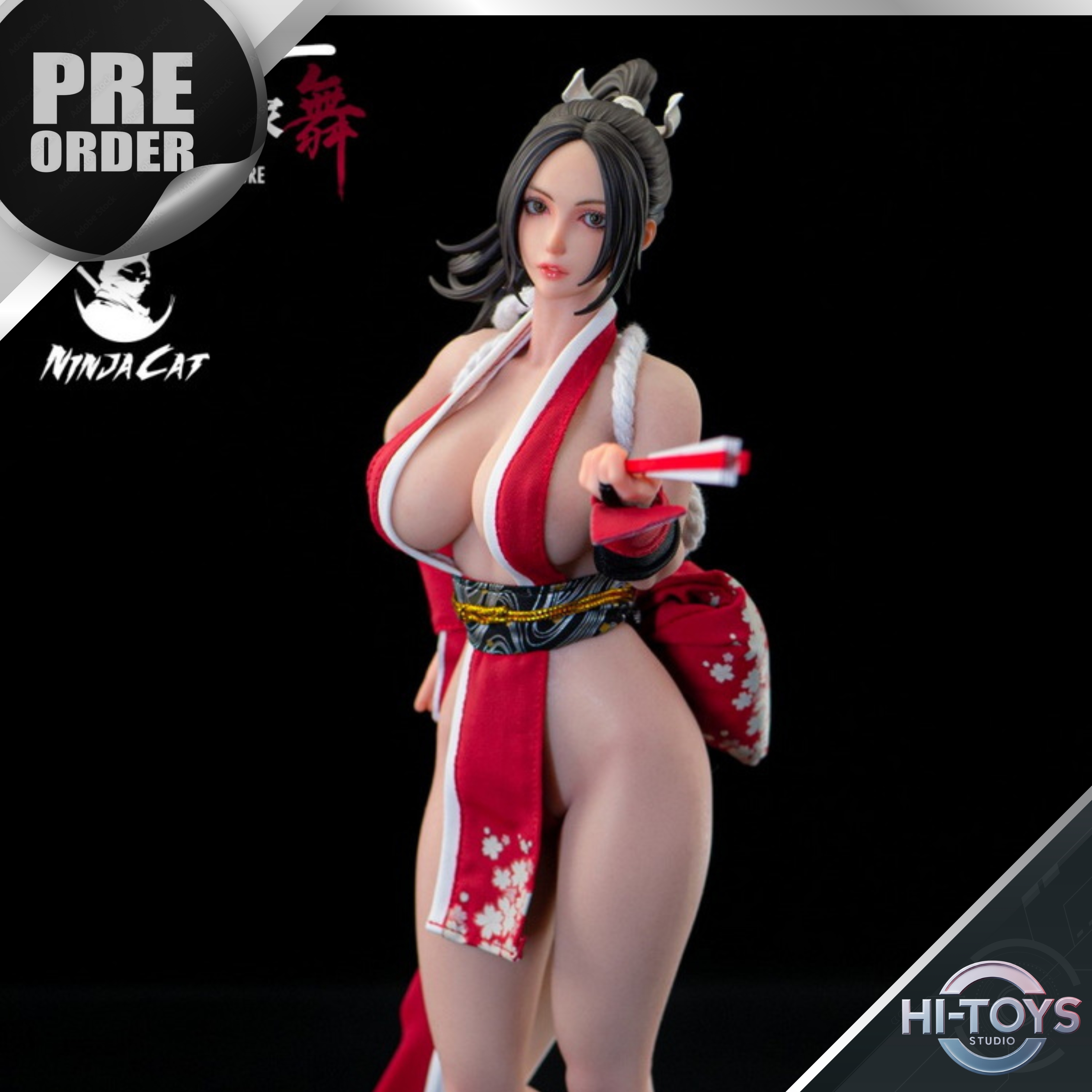 [30-9-2025] PRE ORDER - 𝗡𝗶𝗻𝗷𝗮 𝗖𝗮𝘁 - N001 1/6 Female Fighter Mai Reissue