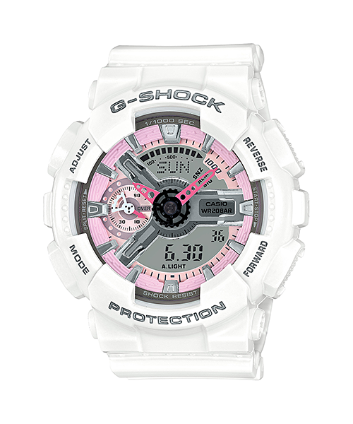 CASIO G-SHOCK นาฬิกาข้อมือ นาฬิกากันน้ำ นาฬิกาของแท้ ประกันศูนย์ CMG 1 ปี รุ่น GMA-S110MP-7A