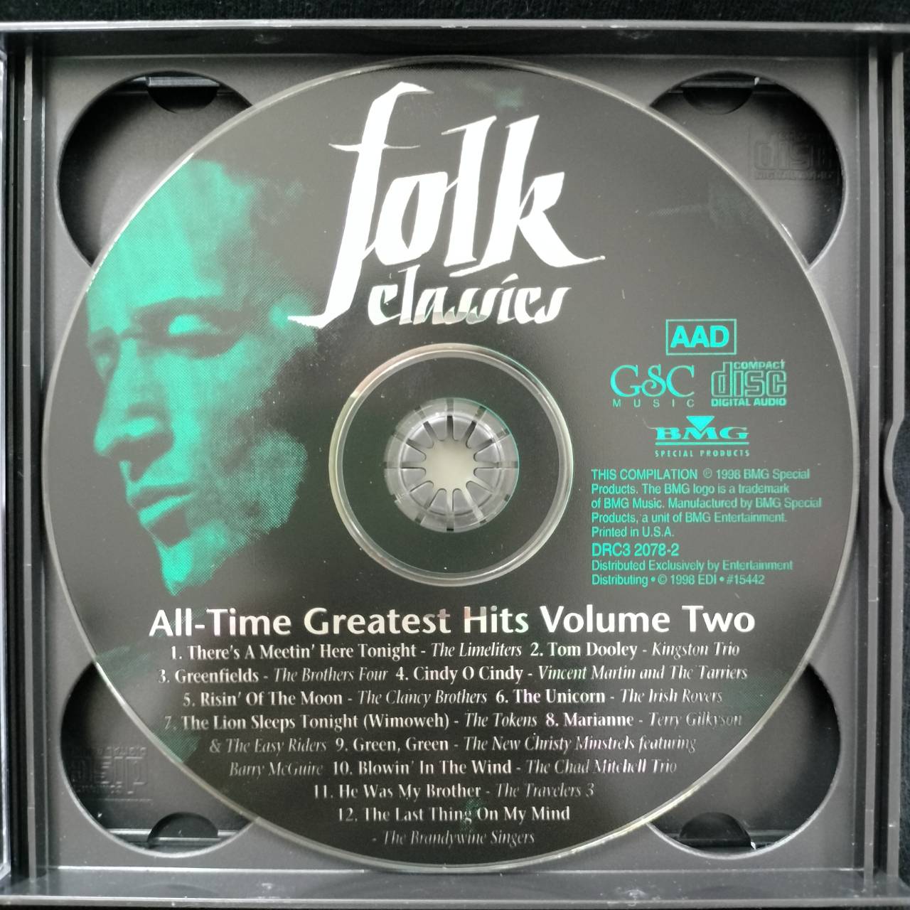 Various – Folk Classics 36 All Time Favorites / USA / 3CD / แผ่นสวย