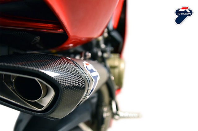 ท่อ Termignoni ฟูล ออกท้ายแบบท่อคู่ Panigale 1199 และ 1299 (For Exhibition only)