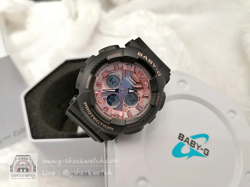 CASIO BABY-G นาฬิกาข้อมือ นาฬิกากันน้ำ นาฬิกาของแท้ ประกันศูนย์ CMG 1 ปี รุ่น BA-130-1A4