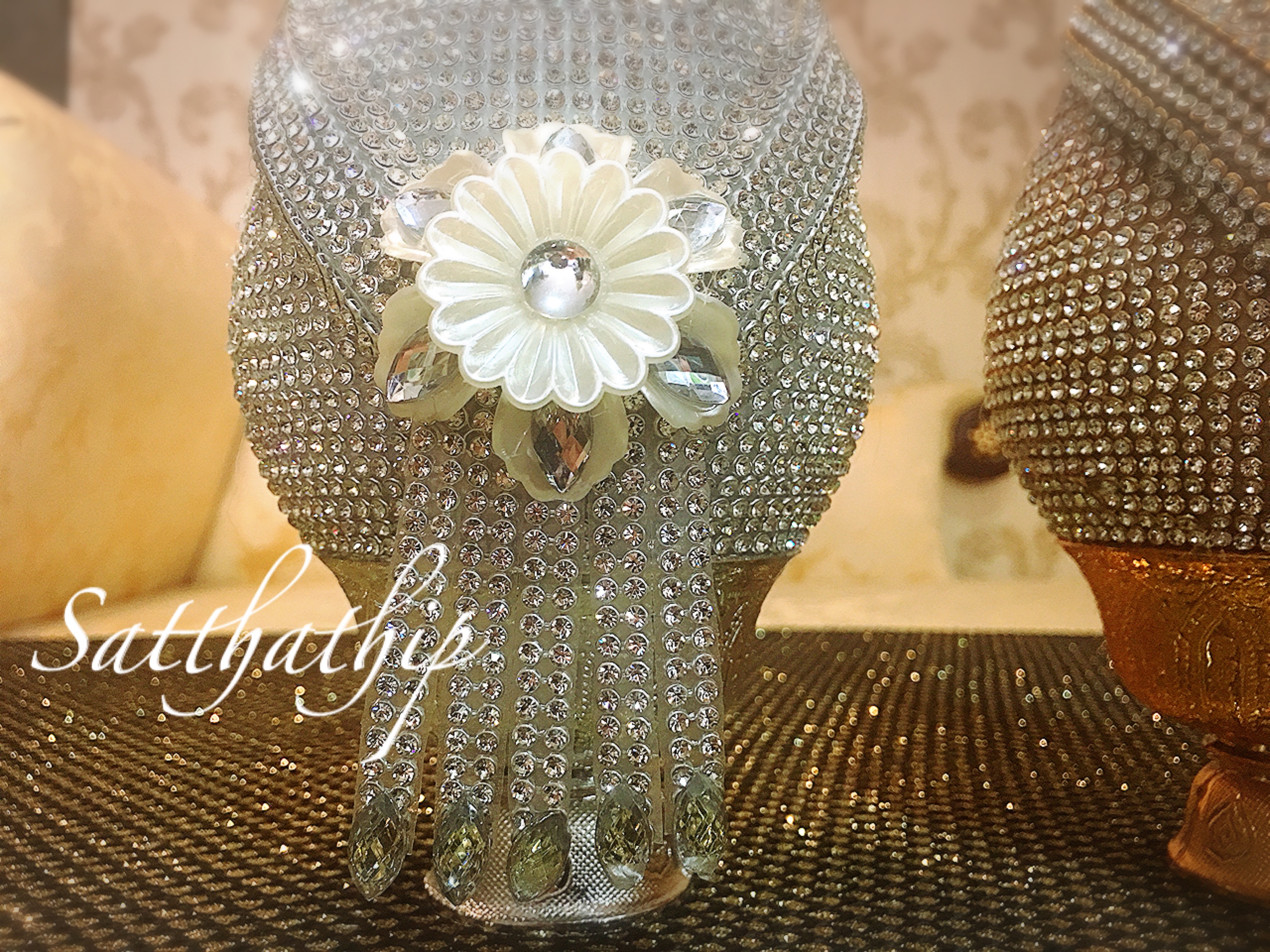 พานพุ่ม - พานพุ่มสักการะ - พานพุ่มเงินทอง - Phan bush