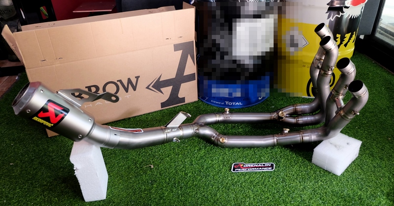 Arrow คอฟูล สำหรับ S1000RR 2020+ ไทเทเนียม และ แสตนเลส (For Exhibition only)