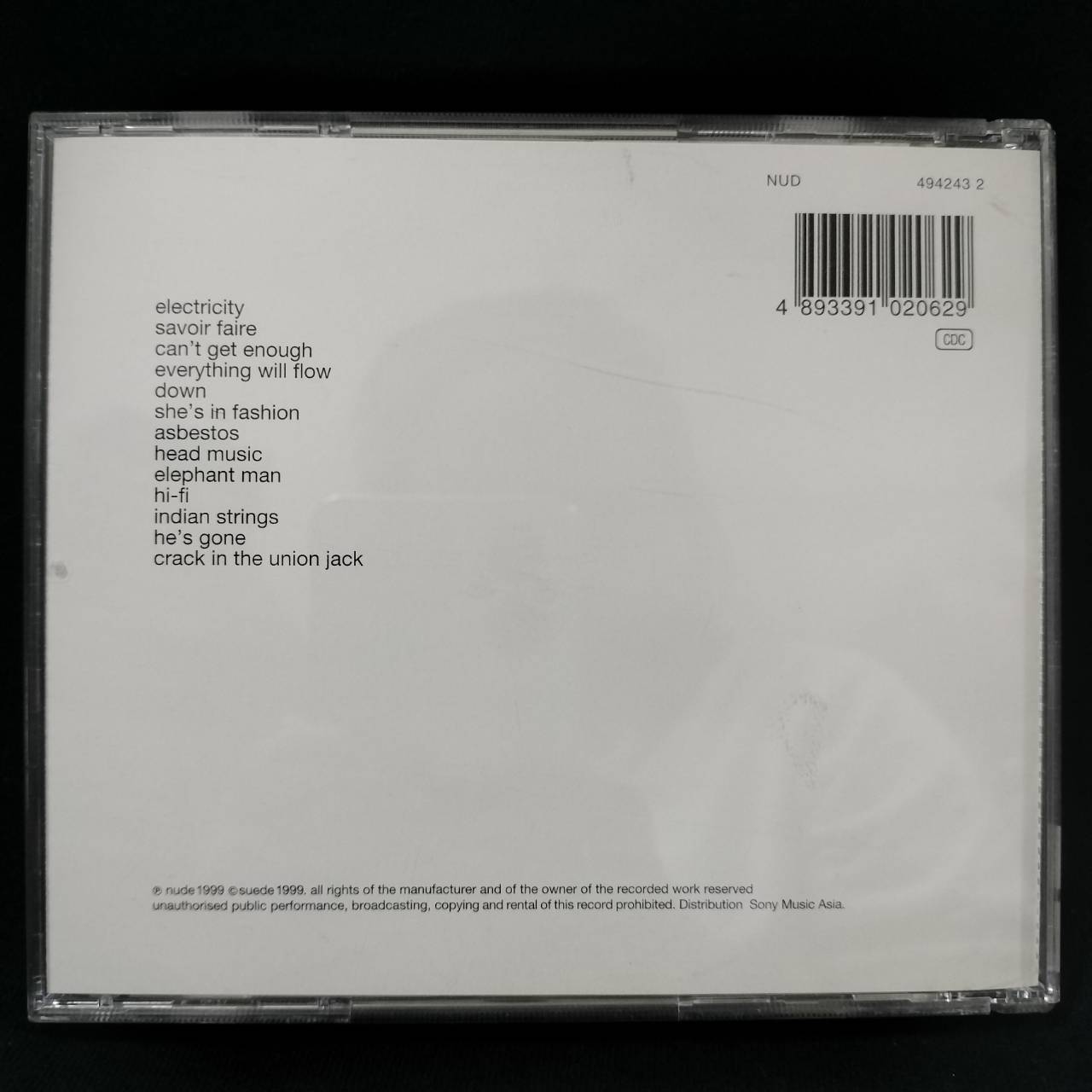 Suede – Head Music / ไม่ระบุ / แผ่นดี