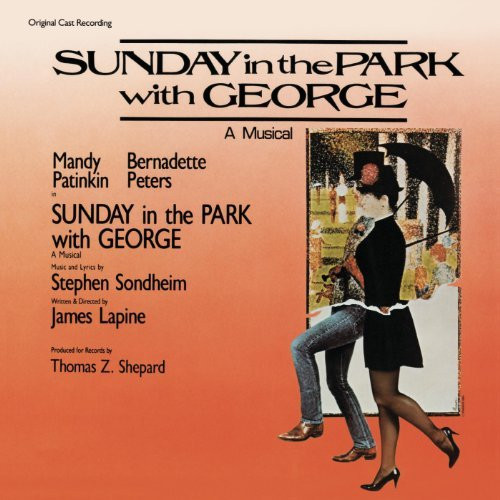Stephen Sondheim, James Lapine – Sunday In The Park With George: A Musical / JAPAN / ปกในยับมุมเล็กน้อย / แผ่นสวย